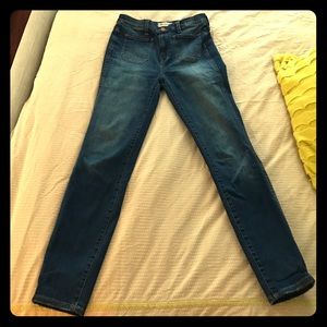 Madewell High Waist Sailor Jeans in 27
