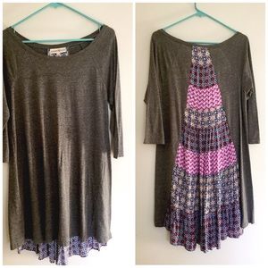 ALTAR'd STATE Tunic T-Shirt Dress with FUN Back