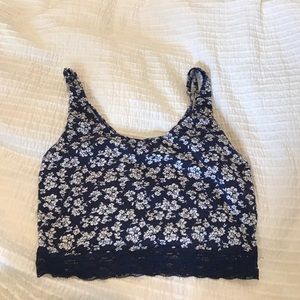 Super Cropped Floral Shirt