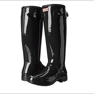 Hunter Boots Original Tall Gloss- Black