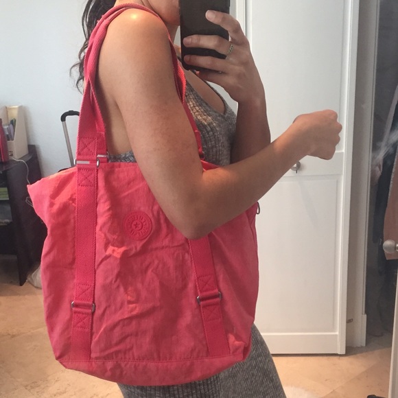 Pink Kipling shoulder bag