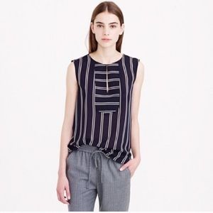 Striped J.Crew top