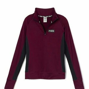 VS Pink Ultimate half zip