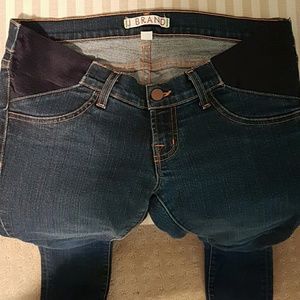 EUC J Brand maternity skinny jeans