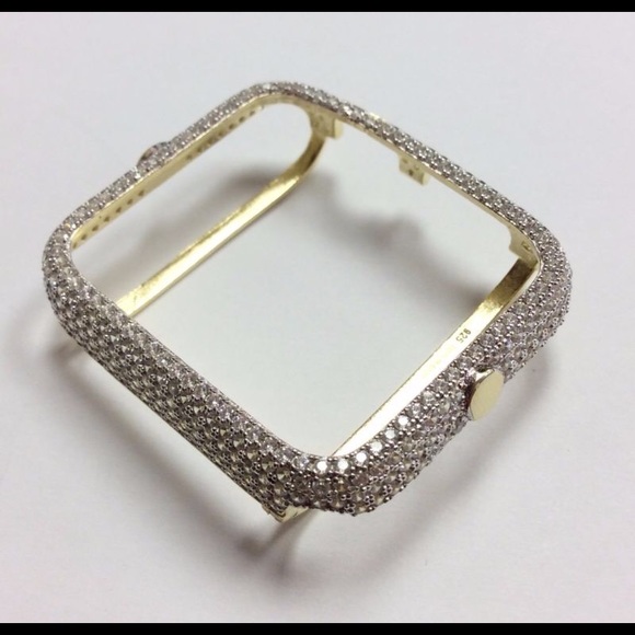 sterling silver apple watch case