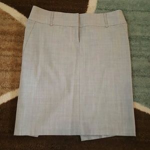 Light Gray Pencil skirt