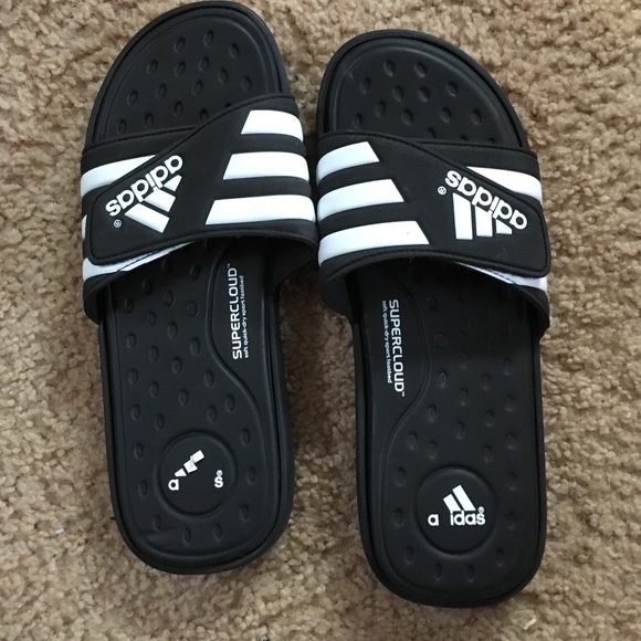 Adidas slide on Sandles