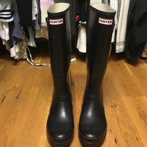 Hunter rain boots