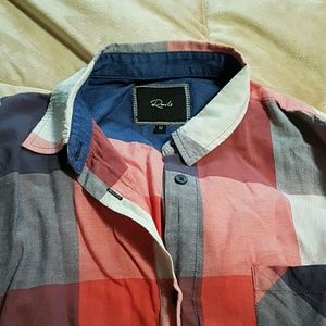 EUC Rails plaid shirt, size medium