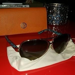 Tory Burch aviator sunglasses