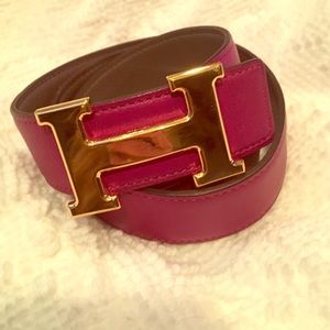 HERMÈS REVERSIBLE H BELT
