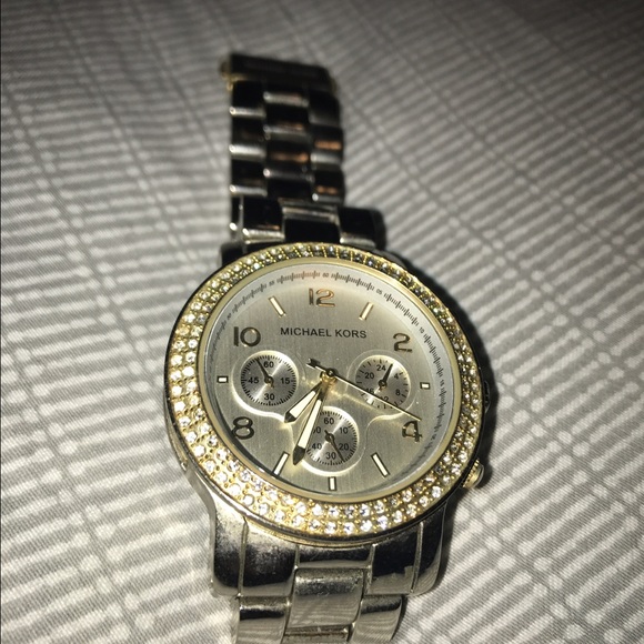 MK silver / gold watch main image 4