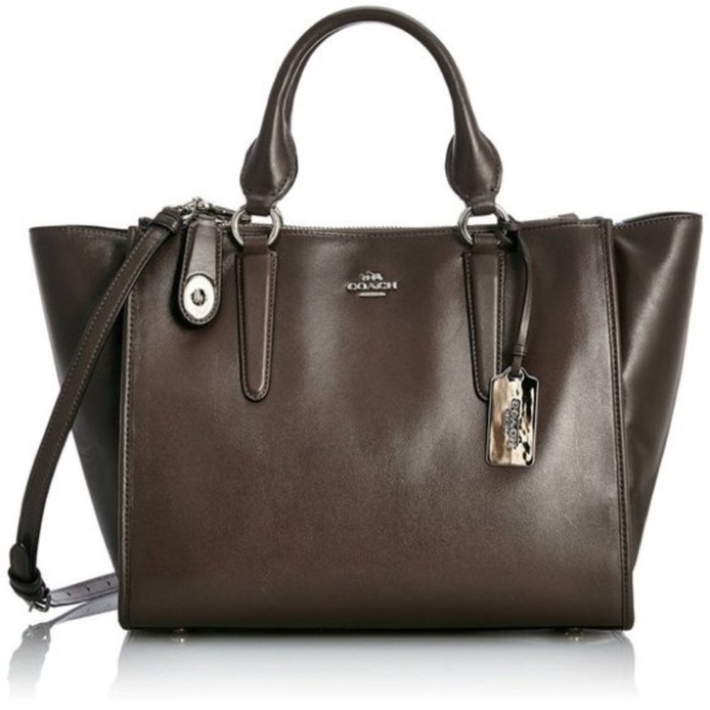 Brown coach purse