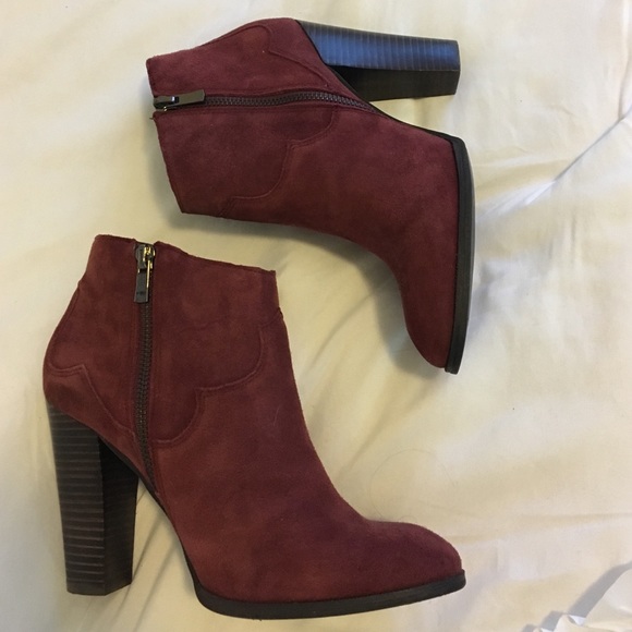 burgundy heels 💖