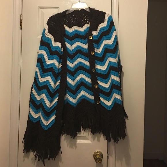 🎊HP🎉KNITTED CAPE/PONCHO