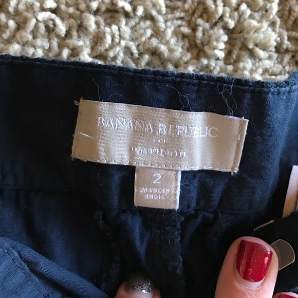 Banana Republic Navy Shorts - Picture 3 of 4
