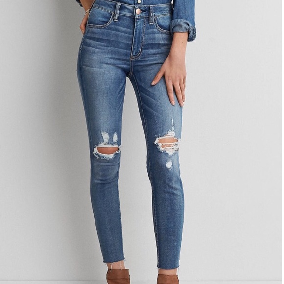 x-long high rise jeggings! super comfortable!!