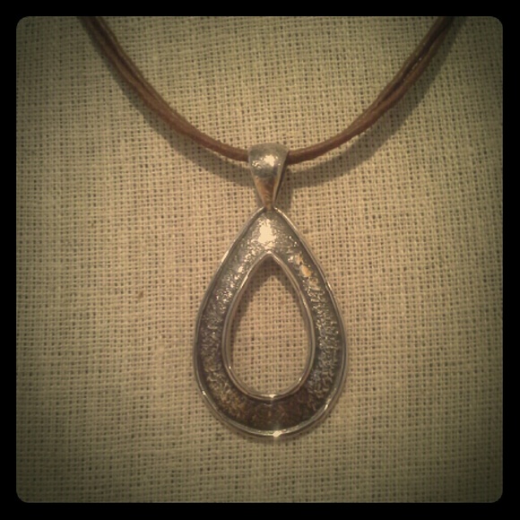 Silver Teardrop pendant