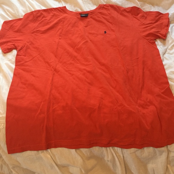 Orange XL polo t-shirt! Like new conditions!