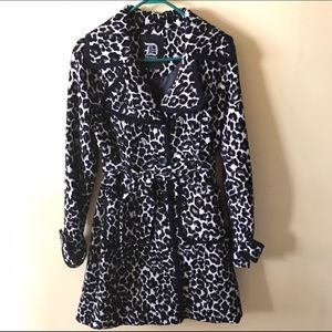 Leopard Print Coat