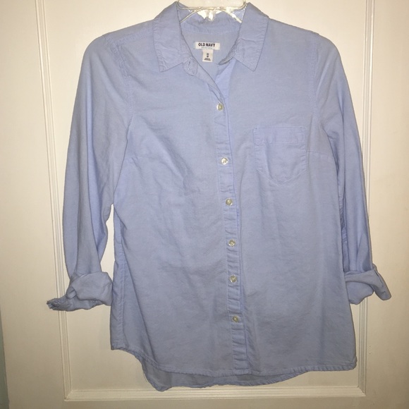 Baby blue oxford shirt