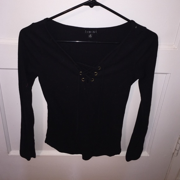 Long sleeve sexy shirt