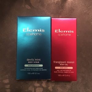 Elemis Body Oil & Body Scrub