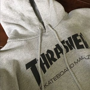 Grey Thrasher Hoodie