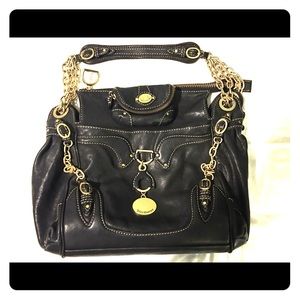 Juicy Couture Black Leather Purse