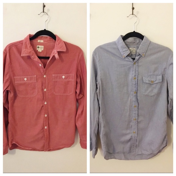 2 for 1 J.Crew Chambray Shirts