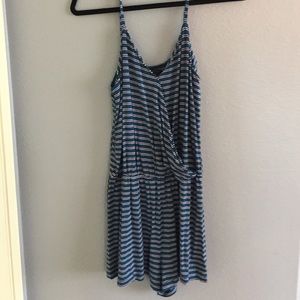 striped romper