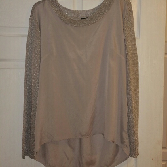 Nwt ALYX Silver Shimmer Shirt