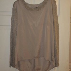 Nwt ALYX Silver Shimmer Shirt