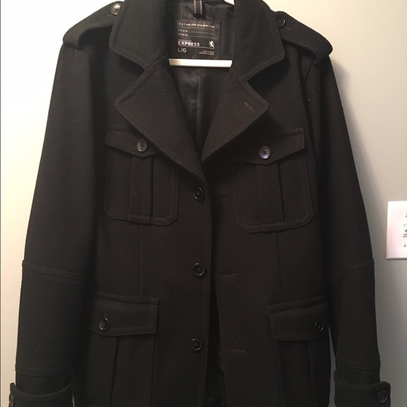 Men's Wool Express Coat