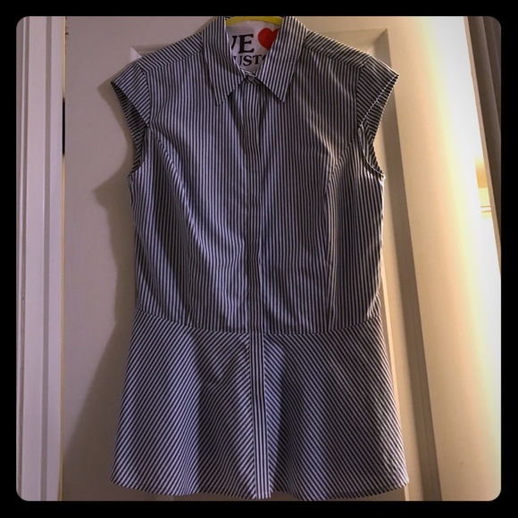 Antonio Melani capped-sleeve button down