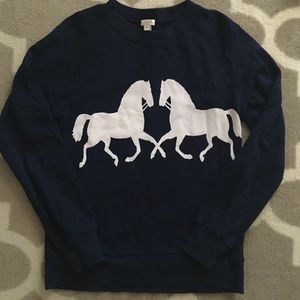 J Crew Horse Pullover