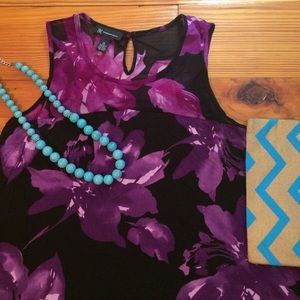 Lovely Black and Purple Top