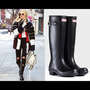 Hunter Boots Original Tall- Black