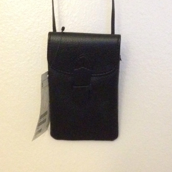 Leather card/phone pouch