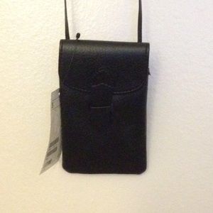 Leather card/phone pouch