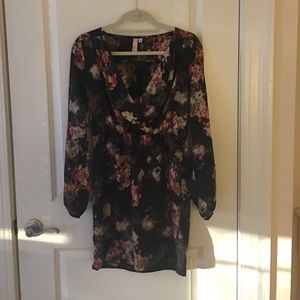 Floral print dress
