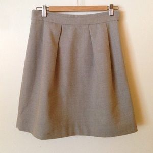 Uniqlo 100% Wool Work Skirt