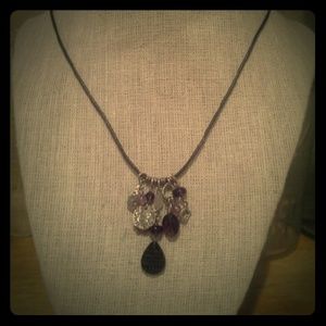 Amethyst Cha-cha necklace
