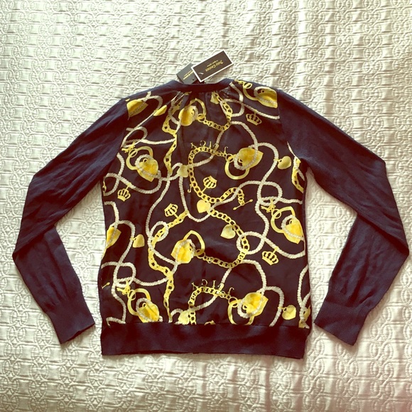 Juicy Couture Charm d'or Cardigan