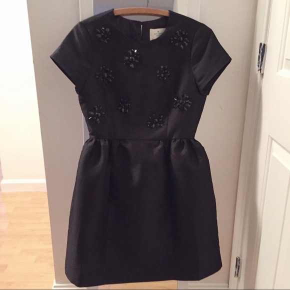 NWT Embellished Black Dress