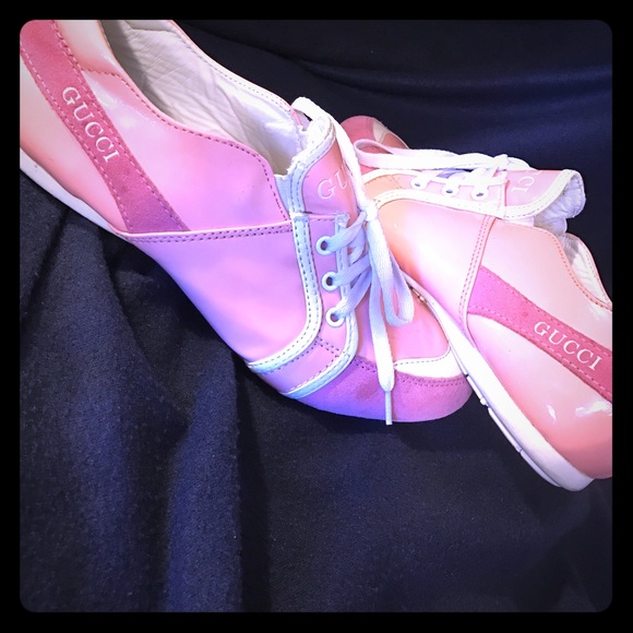Gucci casual pink shoes