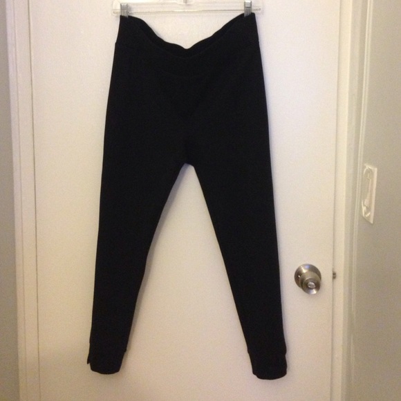 Ann Taylor leggings with cuffed ankle