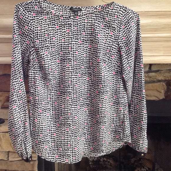 Ann Taylor XS Print Blouse!