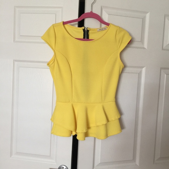 Arden B peplum top