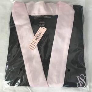 Victoria's secret pink and black Kimono.